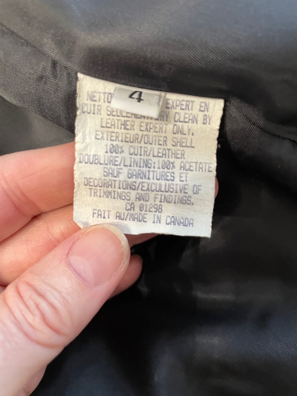 M Timeless 100% Suede Button-Up Jacket - Navy Blue - Picture 4 of 10